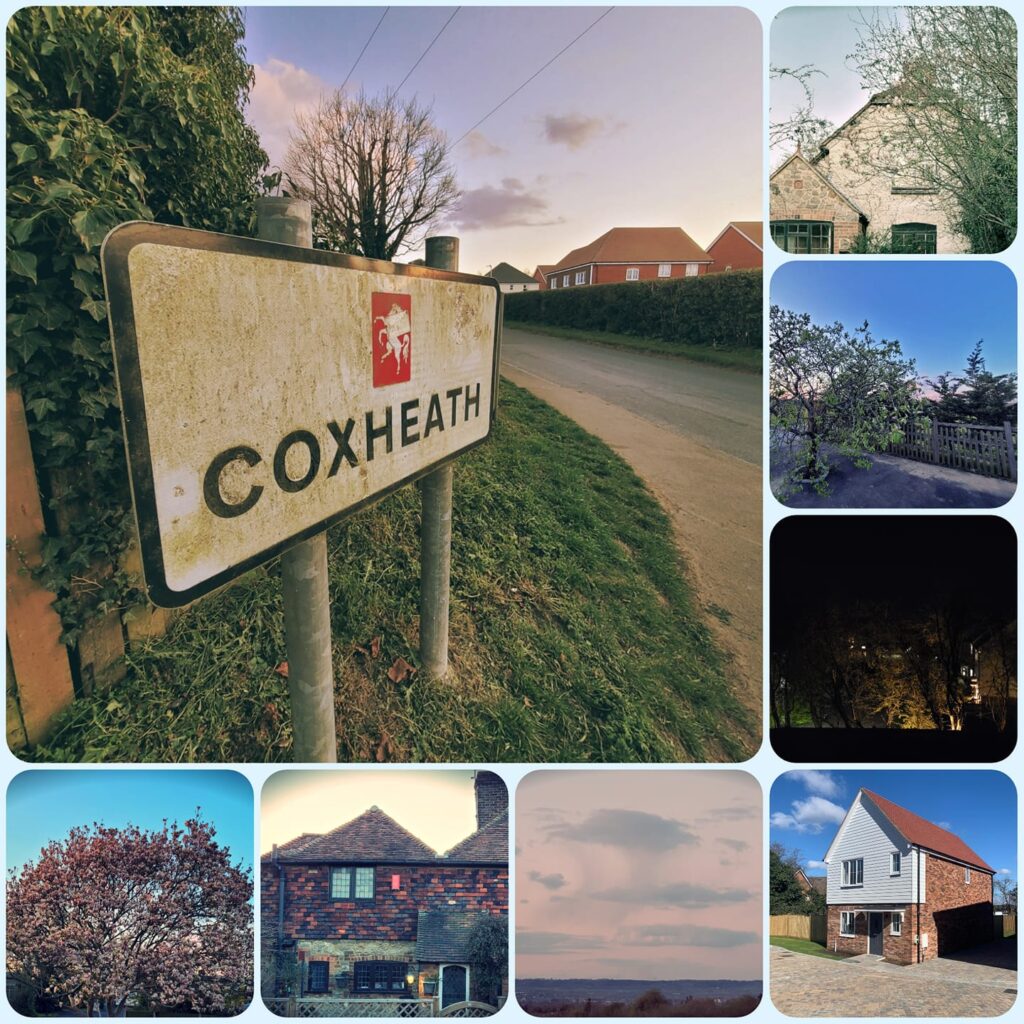 Collage of images across Coxheath